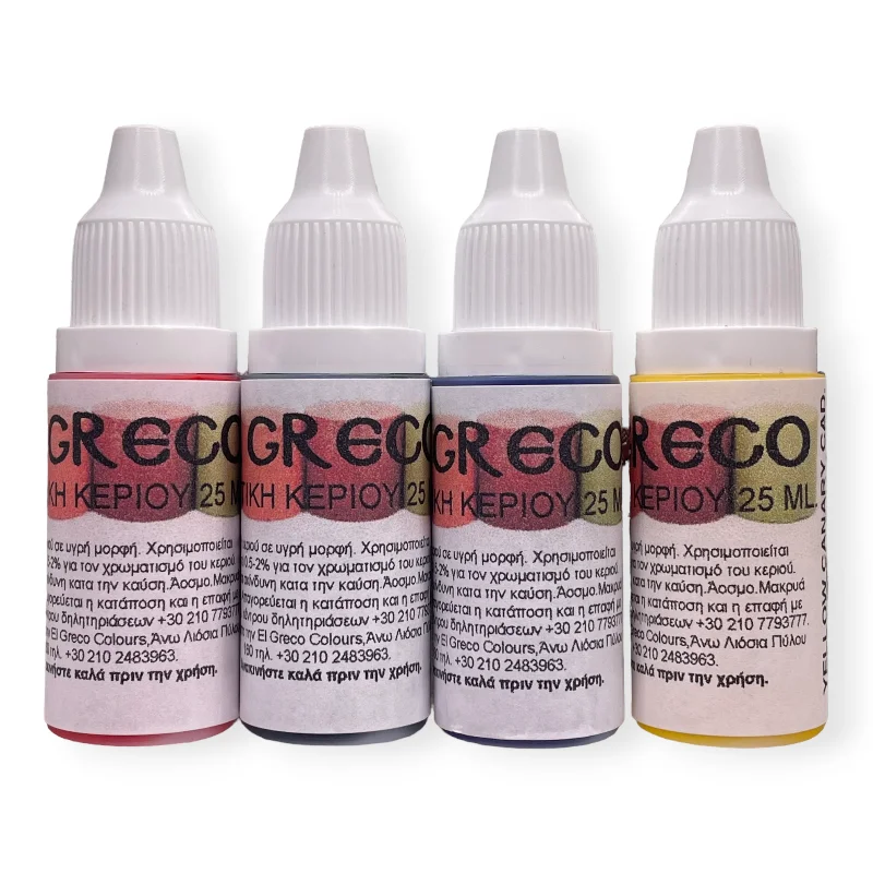 Χρωστικές Κεριού 2 Χρωστική Κεριού 25 ml - El Greco